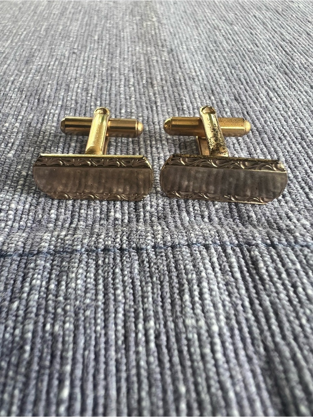 Classic Gold-Tone Men's Cufflinks